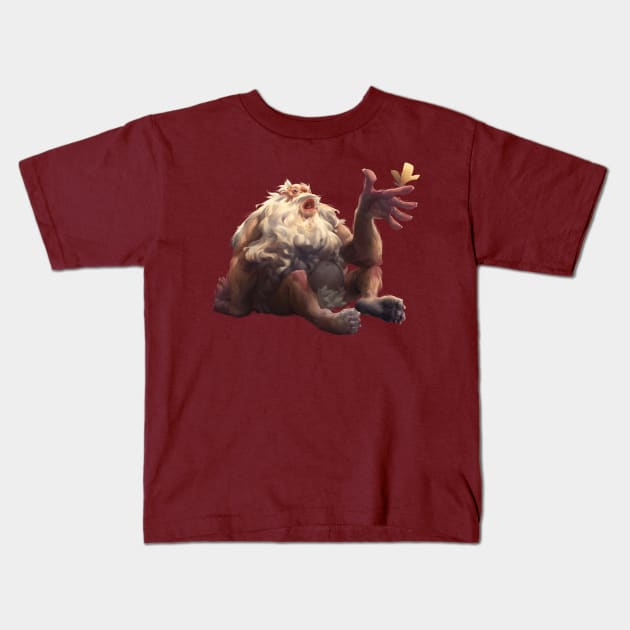 Caveman Kids T-Shirt by Tck